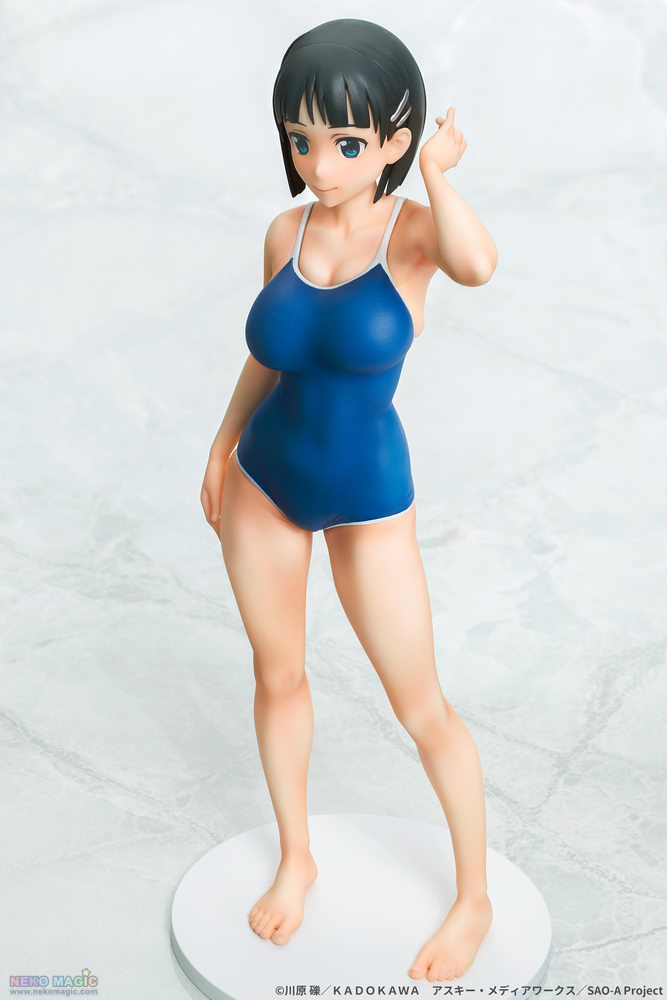 kirigaya suguha navy swimsuit ver